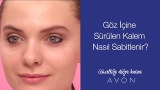 Göz İçine Sürülen Kalem Nasıl Sabitlenir [upl. by Laszlo963]