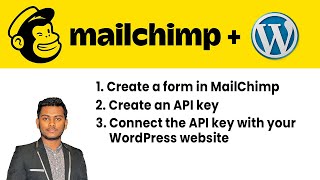 MailChimp WordPress Integration Create a MailChimp form and integrate it with WordPress website [upl. by Morna]