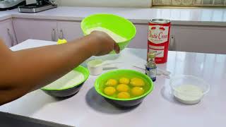 HOW TO BAKE AND DECORATE A BIRTHDAY cake from scratch  VANILLA CAKE RECIPE for beginners [upl. by Nanis]