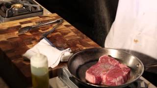 Frying Thick Steak in the Oven  Great Dinner Recipes [upl. by Kimmel373]