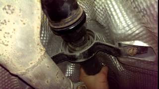 Audi C6 30tdi Quattro propshaft bearing failure [upl. by Anon605]