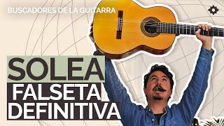 FALSETA por SOLEÁ con Tablaturas en PDF🎸  APRENDE Guitarra Flamenca Paso a paso Pituquete [upl. by Akinam]