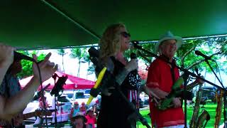 BIGDOGBRODAVE Presents More HOT POTAYTAHS performing David Bowie songs  Hilo Car Show 742024 [upl. by Azrim]