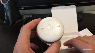 Unboxing en installatie FIBARO Smoke Sensor  Home2Link [upl. by Eahsan]