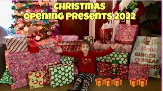 CHRISTMAS MORNING OPENING PRESENTS 2022 WHAT I GOT FOR CHRISTMAS 2022 openingpresents [upl. by Haerle]