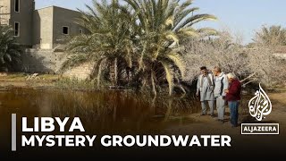 Mystery groundwater upsurge floods homes in Libyan coastal town [upl. by Sallyanne803]