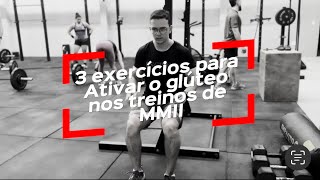 3 exercícios para ativação de GLÚTEO com Mini Band [upl. by Kristi]