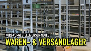 Das neue Waren und Versandlager von Mikes Toolshop [upl. by Bohrer]