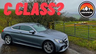 Should You Buy a MERCEDES C CLASS COUPE Test Drive amp Review 2019 W205 C220d [upl. by Ahseele]