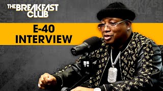 E40 Talks Cook Book New Album Rule Of Thumb Draymond Green BG Feature  More [upl. by Ilahtan718]