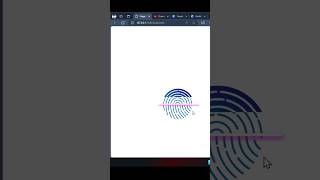 Fingerprint Animation with HTML and CSS [upl. by Conley]