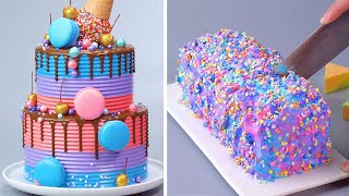 15 Fun and Creative Cake Decorating Ideas For Any Occasion 😍 So Yummy Chocolate Cake Tutorials [upl. by Cadman482]