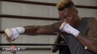 JERMELL CHARLO LOOKING SHARP amp STRONG IN WORKOUT AHEAD OF ERICKSON LUBIN FIGHT [upl. by Hoehne]