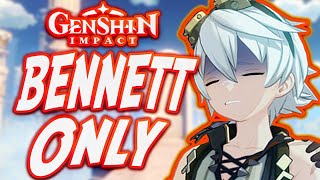 Can You Beat Genshin Impact Only Using Bennett [upl. by Eki]