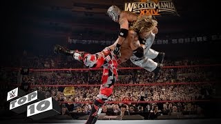 Amazing MidAir Finishers WWE Top 10 [upl. by Baerman819]