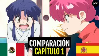 Ranma 12 Doblaje Latino vs Castellano Capítulo 1 [upl. by Amadeus427]