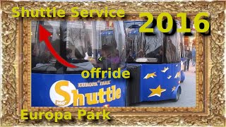 Europa Park  Shuttle Service [upl. by Sharlene]