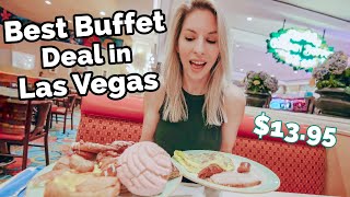 Best Buffet Deal in Las Vegas  Vegas Affordable Eats South Points BudgetFriendly Garden Buffet [upl. by Matheson751]