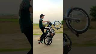 1 Hand wheel  hondamotorcycle wheeling wheele wheelieing shahnawaz46 chotabachawheelige￼ [upl. by Aitsirhc]