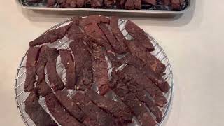 Beef Jerky On The Pit Boss Austin XL [upl. by Piero]