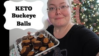 KETO Buckeye Balls  Tasty Tuesday [upl. by Esalb]