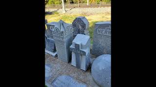 Memorial for headstones at Mt Hope Cemetery in San Diego taphophile cemeteryenthusiast [upl. by Annoif291]