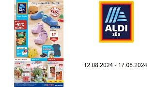 Aldi Süd Prospekt DE  vom 1208 bis 17082024 [upl. by Nahpets]