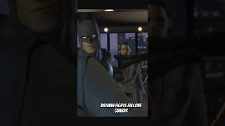 Batman Fights Falcone Guards batman gaming dccomics brucewayne [upl. by Etnuad6]