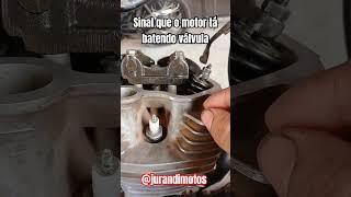 Sinal que o motor tá batendo válvula motos oficina titan150 motor [upl. by Milla]