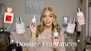 SMELL AMAZING FOR UNDER 50  TOP 5 DOSSIER FRAGRANCES  2024 [upl. by Connel203]