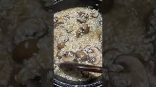 portobello mushroom risotto food [upl. by Notxap]