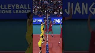 Fantastic fake set by Saeid Marouf 😮‍💨 epicvolleyball volleyballworld volleyball [upl. by Itak]