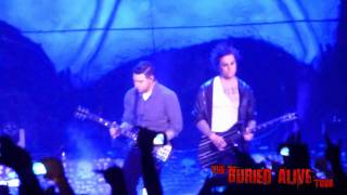 Avenged Sevenfold  Nightmare  Live  Buried Alive Tour Ft Wayne Indiana 11302011 [upl. by Nnyleuqaj]