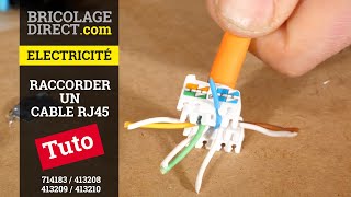 Comment raccorder un câble RJ45 [upl. by Delmer]