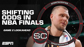 Shifting odds MVP favorites amp bets to watch ahead of NBA Finals Game 2 🏀  SportsCenter [upl. by Leachim]