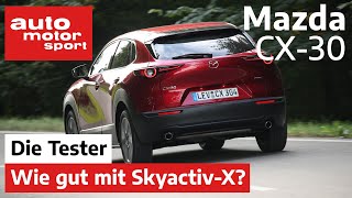 Mazda CX30 Mit SkyactivX eine Empfehlung  TestReview  auto motor und sport [upl. by Birck]