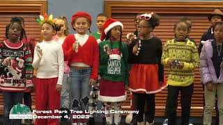 Forest Park Tree Lighting Ceremony  December 4 2023 [upl. by Valli]