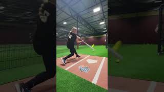 Demo of the 2024 Easton Ghost Unlimited 3323 8324 fastpitchsoftball hitting 14u easton [upl. by Latsyrcal]