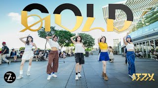 KPOP IN PUBLIC  ONE TAKE ITZY quotGOLDquot  DANCE COVER  ZAXIS FROM SINGAPORE [upl. by Shulock]