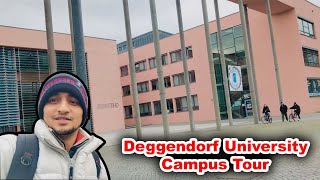 Deggendorf Institute of Technology  Deggendorf University Campus Tour In Germany  Study in Germany [upl. by Brandi]