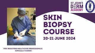 Skin Biopsy Course Preview 2024 [upl. by Dlorad]