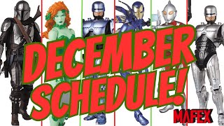 MAFEX DECEMBER RELEASE SCHEDULE [upl. by Curkell473]