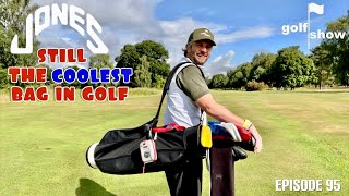 Golf Show Episode 95  STILL the coolest bag in golf  Jones Sports Company Hardwood golf bag review [upl. by Ahsercel117]