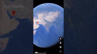 3D Model of Burj Khalifa in Google Earth  A Virtual Reality Experience shorts [upl. by Artair490]