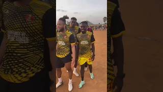 Super Eagles Moses Simon Chidera Ejuke Taiwo Awoniyi play match in Kaduna [upl. by Retnuh]