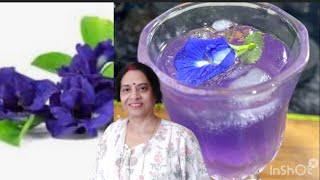 ये नीले रंग का शरबत स्त्रियों केलिए है रामबाण Butterfly Pea syrup is very beneficial for ladies [upl. by Lectra]