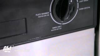 GE Stainless Spacemaker 18 Dishwasher GSM1860FSS Overview [upl. by Airitak]