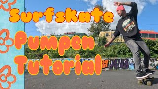 Surfskate Speed aufbauen so pumpst du richtig [upl. by Strauss]