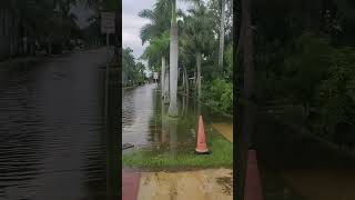 Hurricane Helene Flooding Starts  Punta Gorda Florida [upl. by Yatnohs]