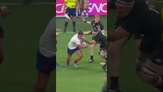 He reacted first rugby speed fast tackle rwc2023 shorts [upl. by Arot426]